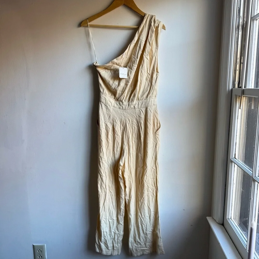 NWT Free people Avery Jumpsuit in washed out